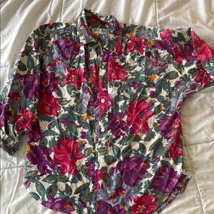 Ralph Lauren Floral Button-Up Shirt